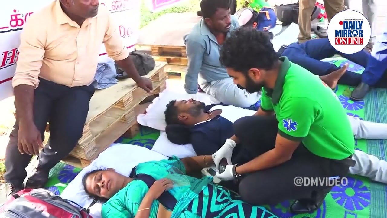 Two Participants Fall Ill During Hunger Strike; One Taken to National Hospital