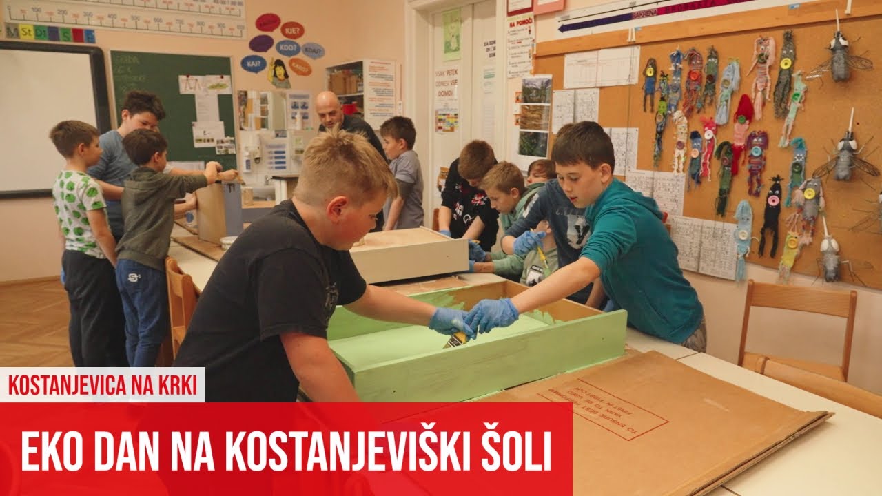 KOSTANJEVICA NA KRKI: Eko dan na OŠ Jožeta Gorjupa