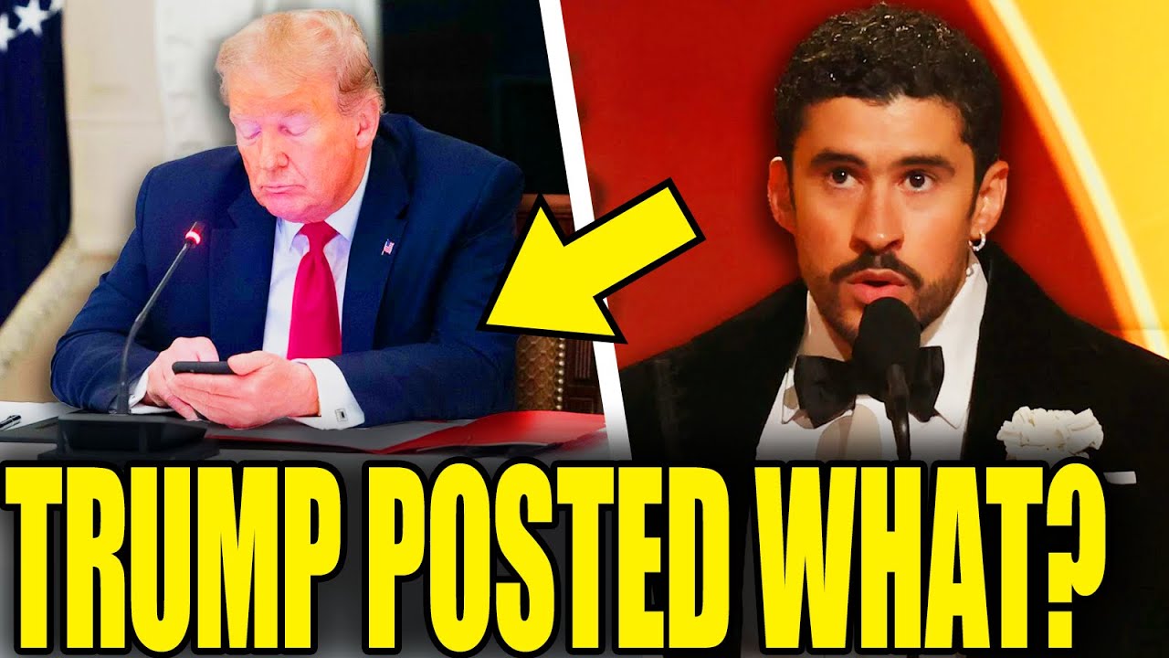 Trump Posts Tantrum After Called Out At Grammys … Boos Rain Down!