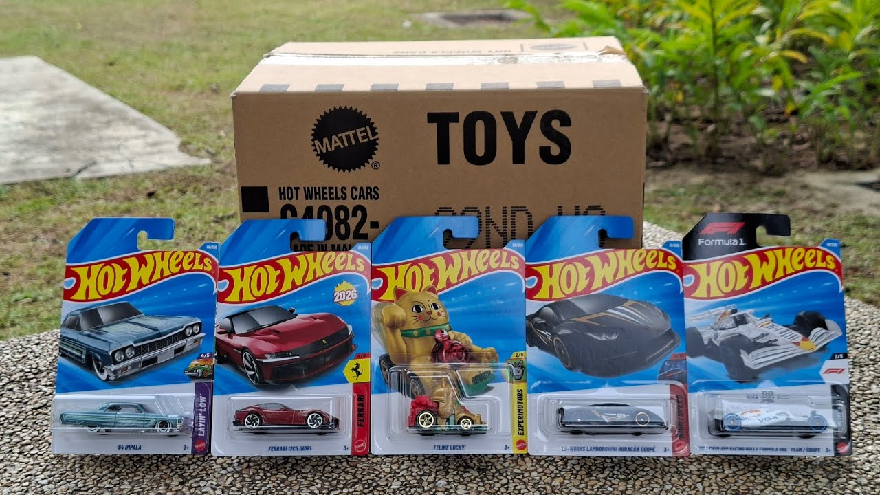 Unboxing Hot Wheels Case D 2026