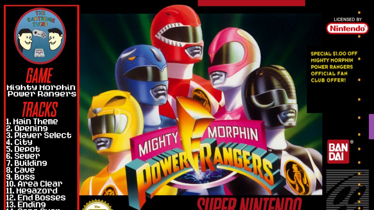 Mighty Morphin Power Rangers - Full SNES OST