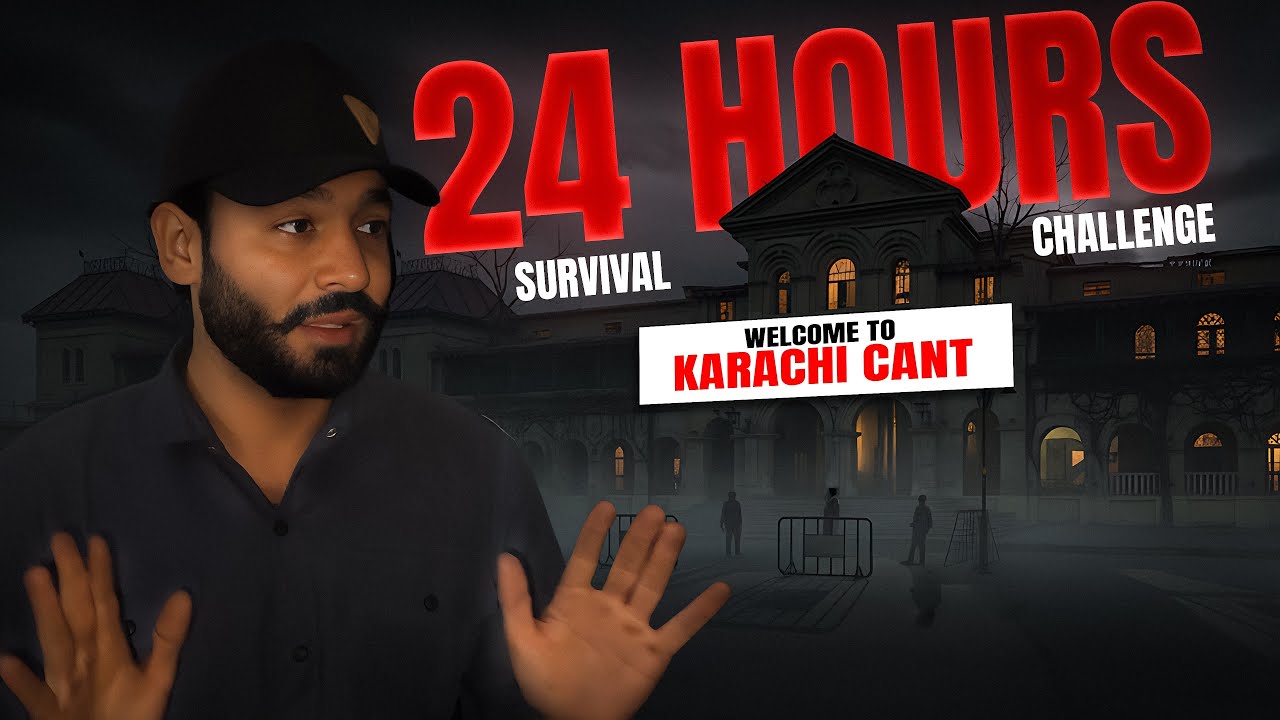 Surviving 24 hours at Karachi Cant Railway Station !!!