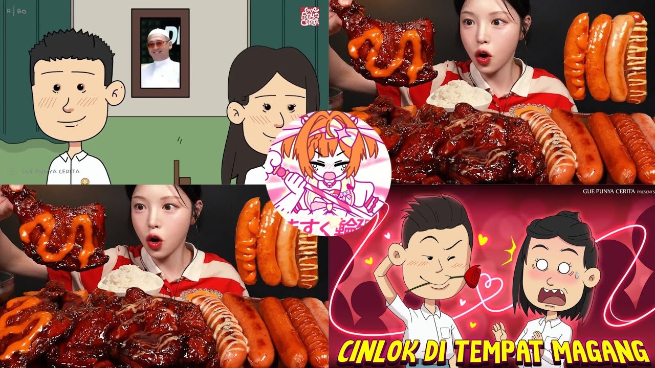 [ CINLOK TEMPAT MAGANG] GPC X MUKBANG/ASMR MAKANAN PEDAS  