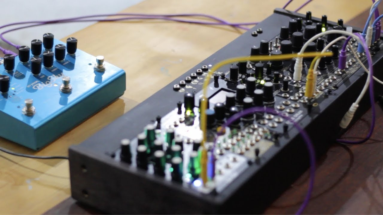 ambient modular Forge TME VHIKK X and plaits