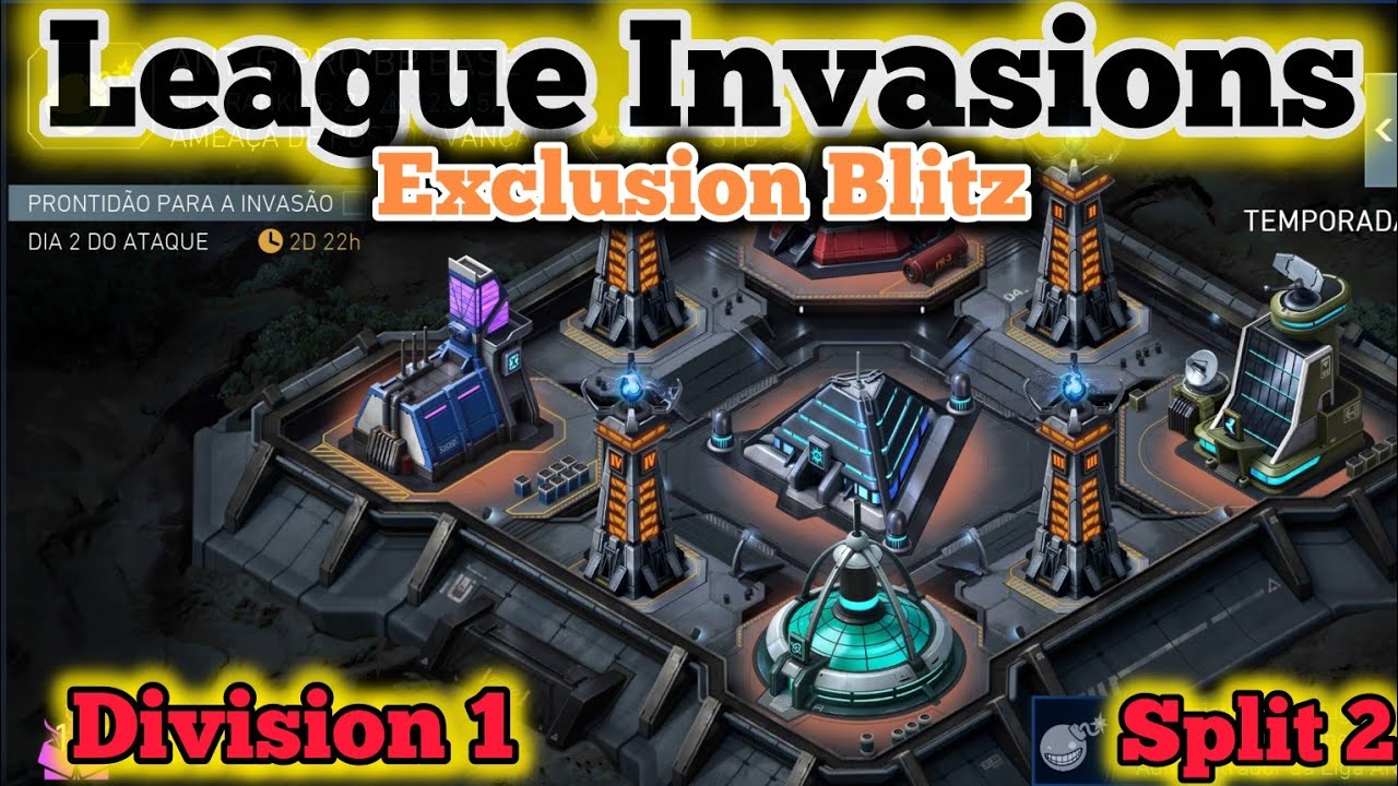 INVASÃO DE LIGA | DIVISÃO 1 | SPLIT 2 | BLITZ DE EXCLUSÃO | INJUSTICE 2 MOBILE 