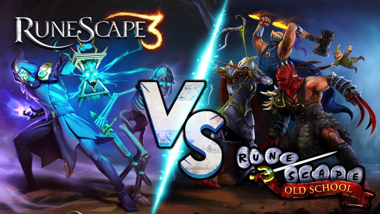 Old School RuneScape (OSRS) vs RuneScape 3 (RS3)