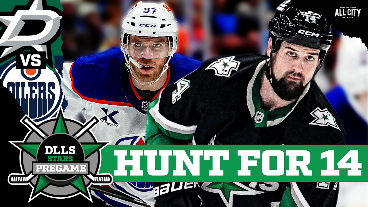 Will The Stars Sweep The Oilers AND Extend Their Point Streak To 14? – Game 65 | DLLS STARS PREGAME