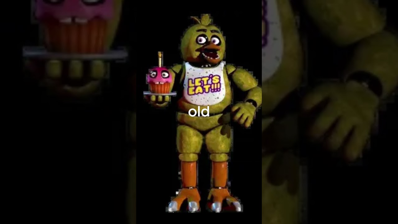 fnaf animatronics old vs new