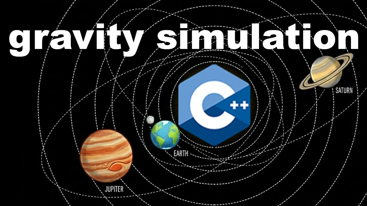 Coding a Planet Gravity Simulation in C++