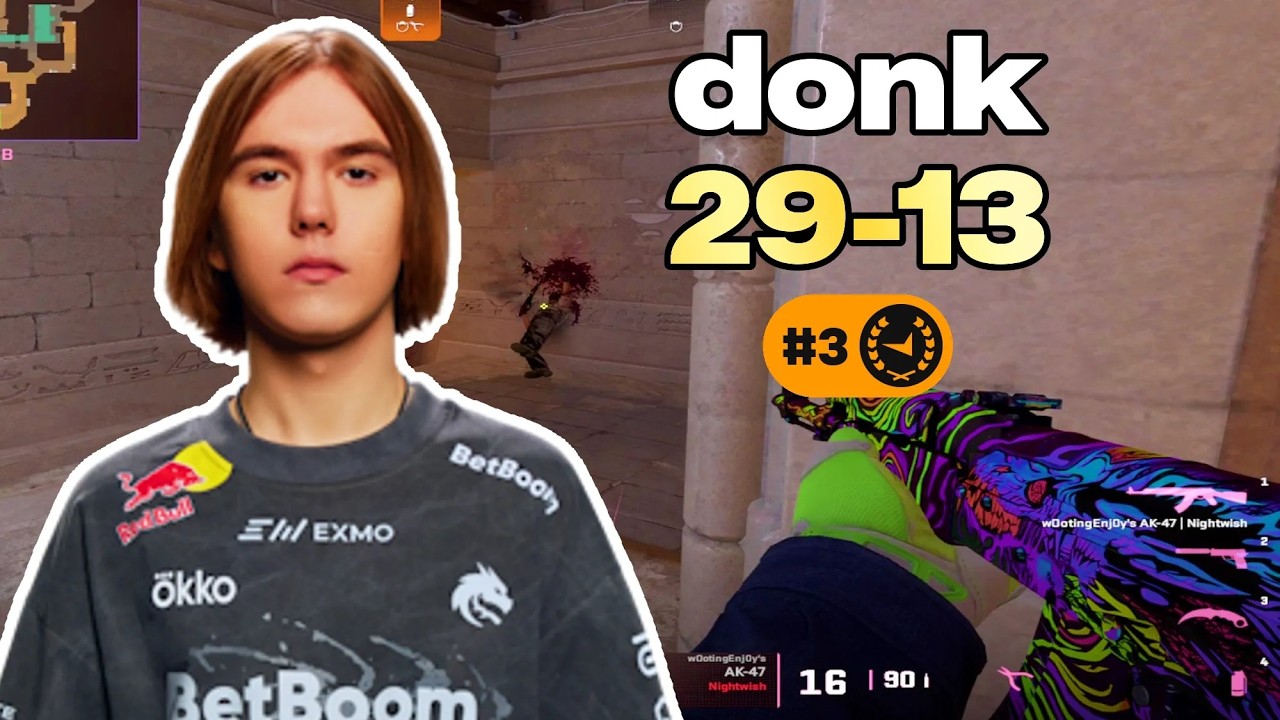 DONK 29-13 w/magixx EU FACEIT POV (Anubis) | 5041 ELO