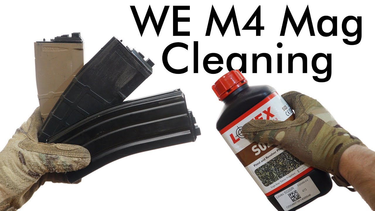 WE Magazine Cleaning Guide - M4 | 416 | KAC | SCAR | MSK