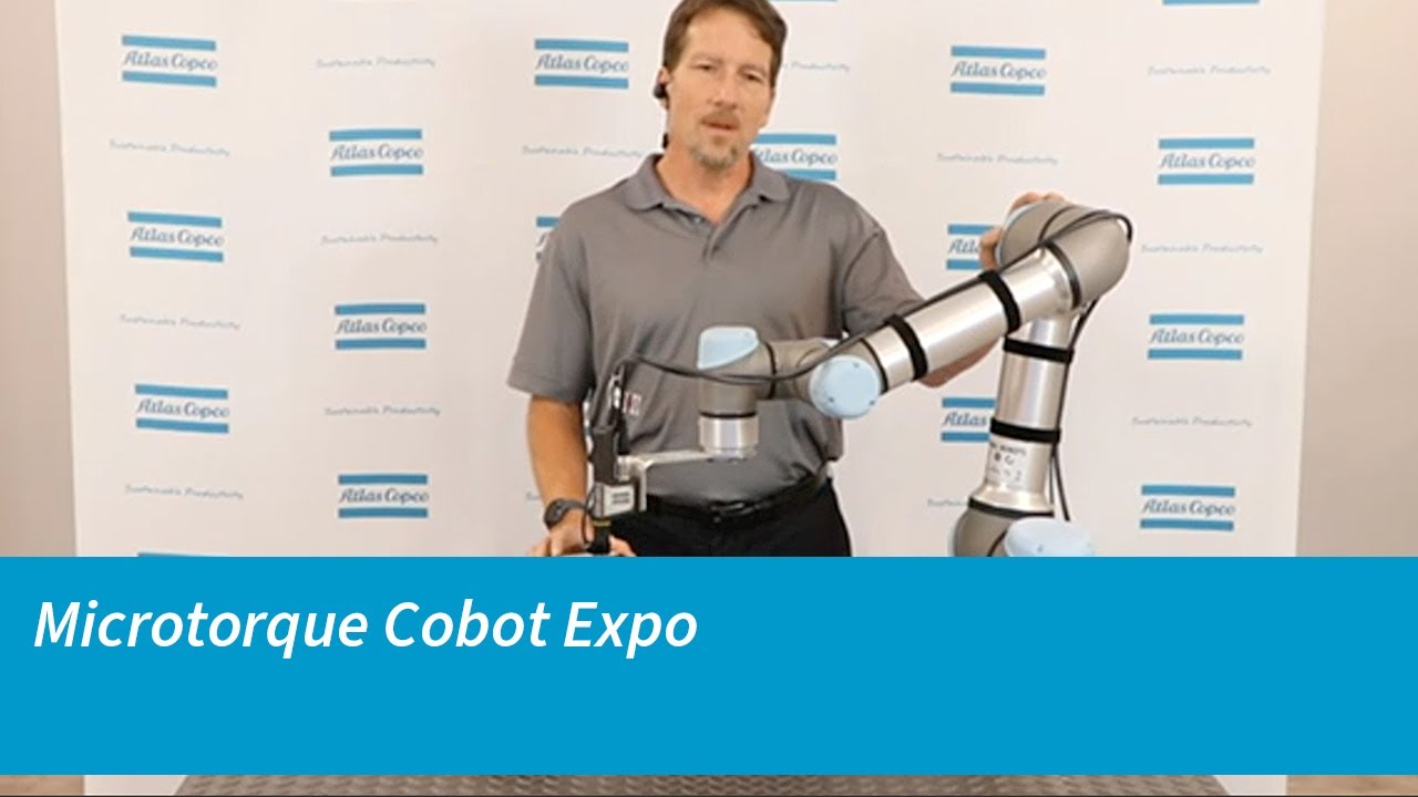 MicroTorque Cobot Expo | Atlas Copco