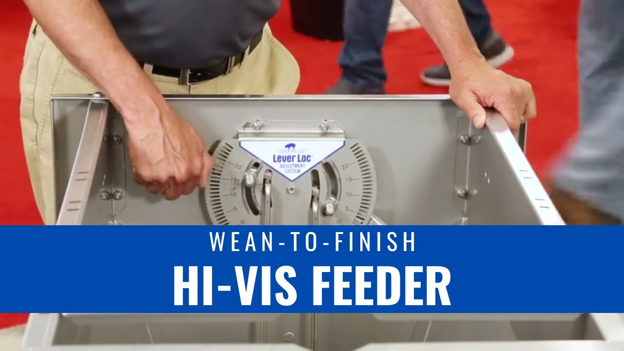 Hy-Vis Wean-to-Finish Feeder