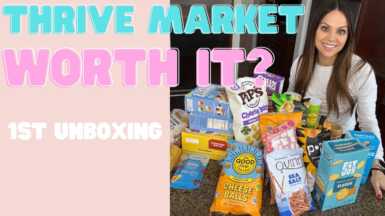 Thrive Market Unboxing | Best Gluten-Free Foods, Hero Bread & Clean Grocery Finds