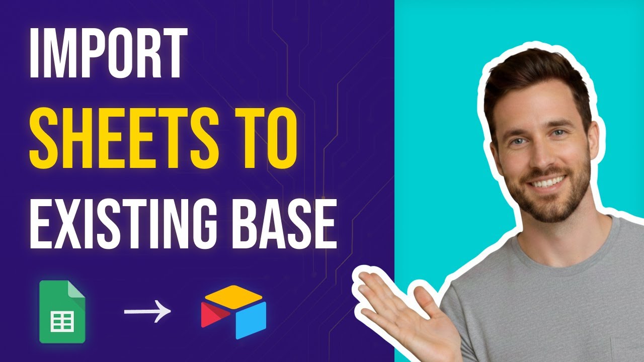 How to Import Google Sheets into an Existing Airtable Table