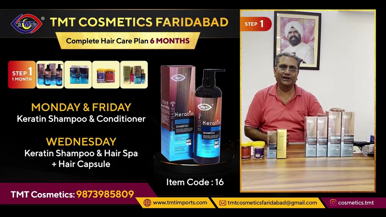 TMT COSMETICS , FARIDBAD  6 MONTH HAIR CARE PLAN  DEMO