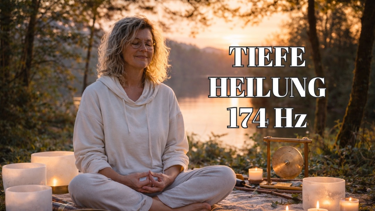 Heilende Stille der Natur – Tiefe Entspannung | 174 Hz Meditation