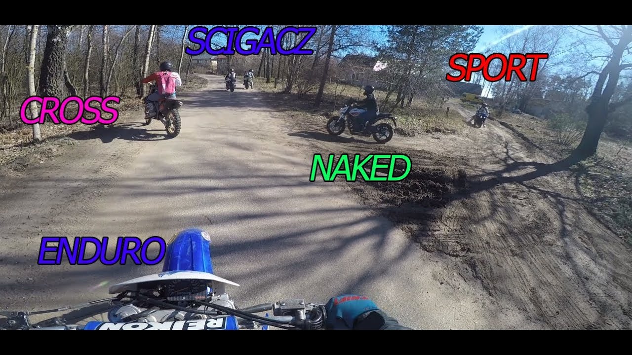 Enduro vs Cross Vs Sport vs Naked  | Zdzifko TV | Project cross enduro #crf450 #exc250f #wr400
