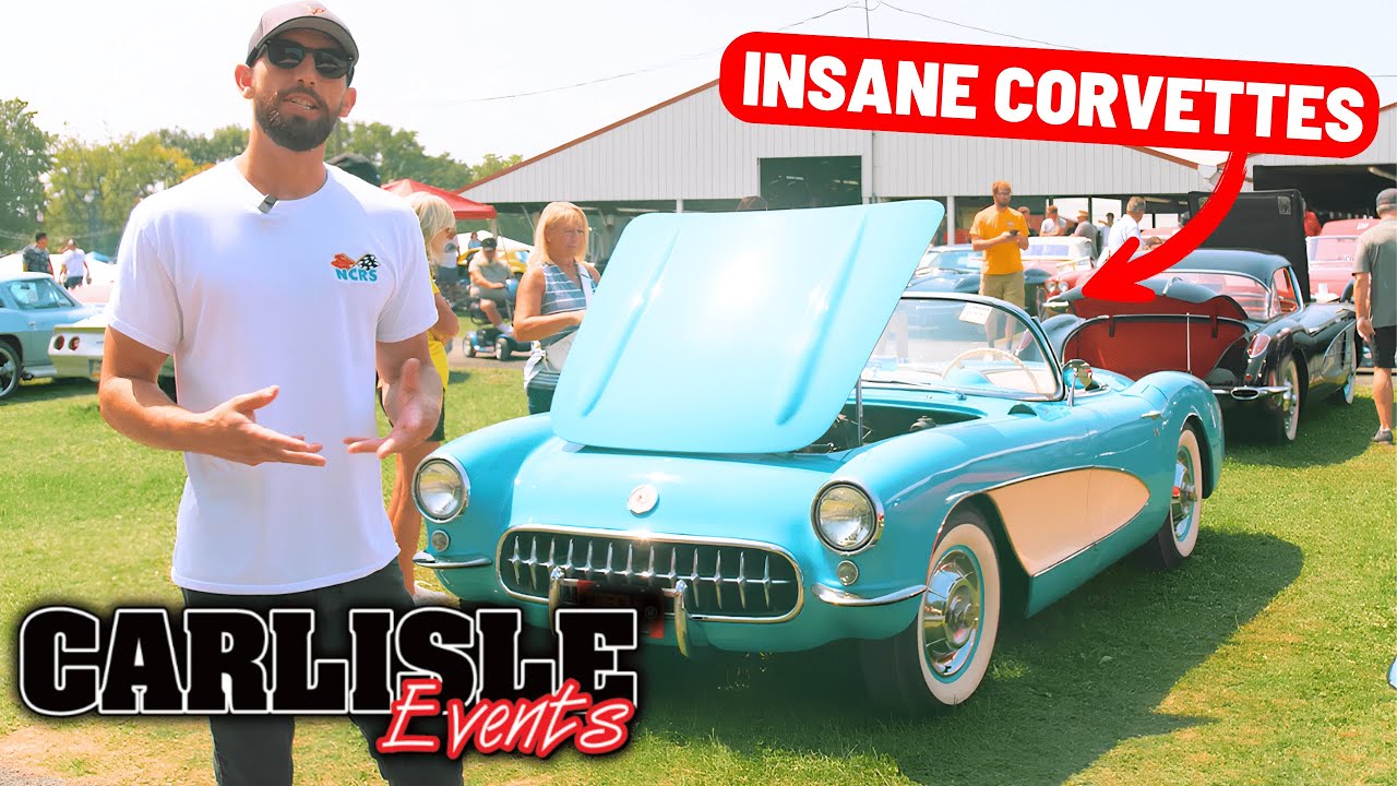 I Spent a Day at Carlisle 2024 and Saw the MOST Stunning Corvettes!
