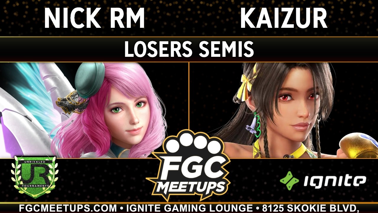 Nick RM (Alisa) vs Kaizur (Miary) - FGC Meetups 115 LOSERS SEMIS - T8