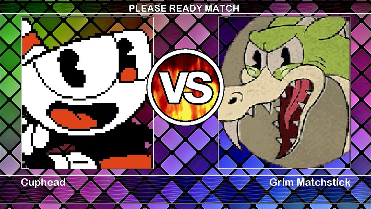 Cuphead vs Grim Matchstick in M.U.G.E.N