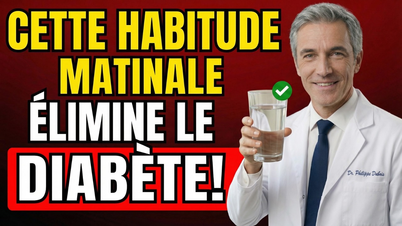 5 habitudes matinales que TOUT DIABÉTIQUE devrait adopter (pour contrôler sa glycémie)