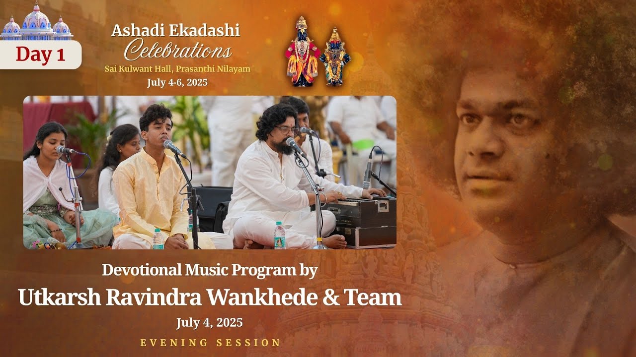 Devotional Music Program by Mr Utkarsh Ravindra Wankhede & Team | July 04, 2025 | Evening