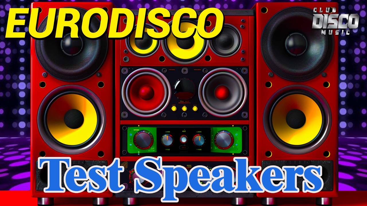 Italo Disco, Euro Disco Music 70 80 90s, Vibrant speaker Test music 2026 - Rivers Of Babylon