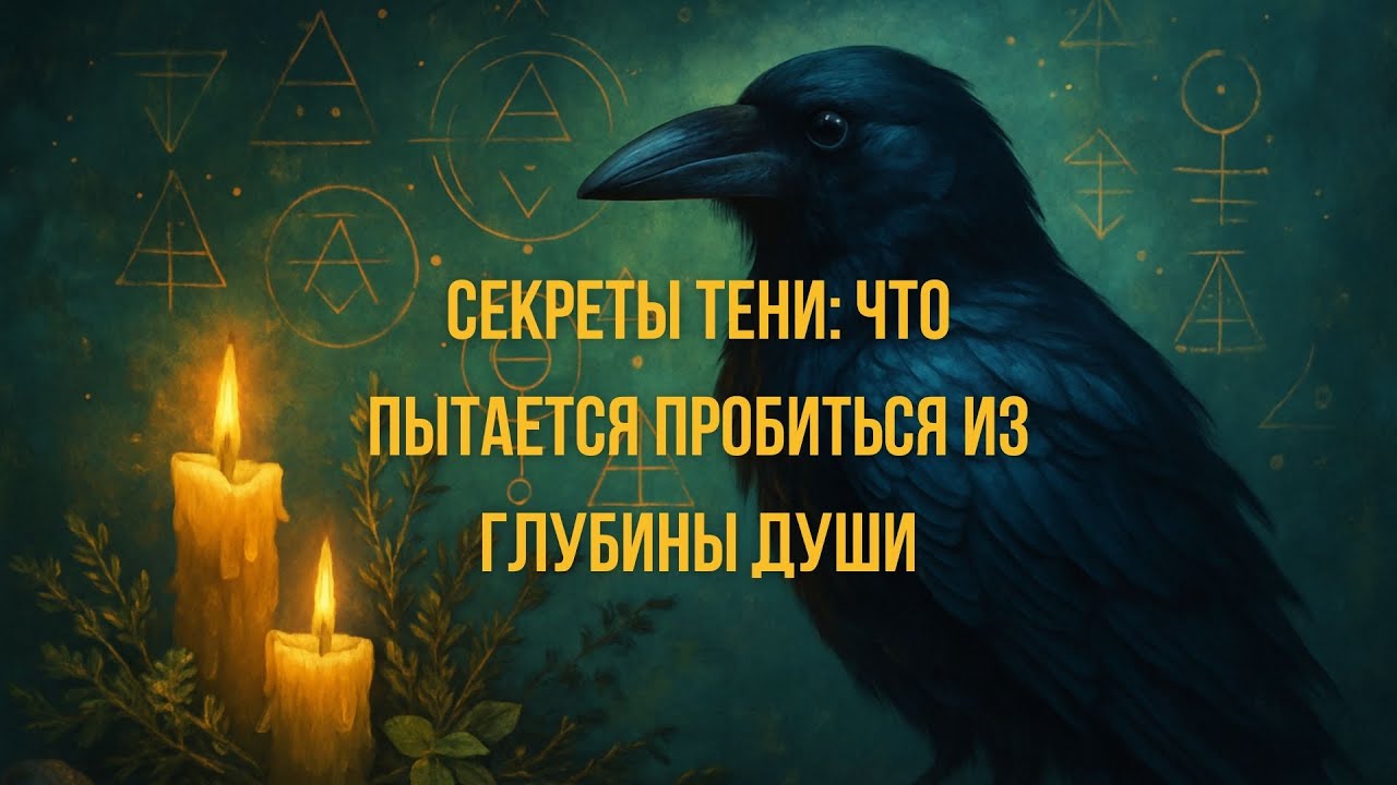 Лицом к Тени: что скрывает твоё подсознание?@ШепотВорона19