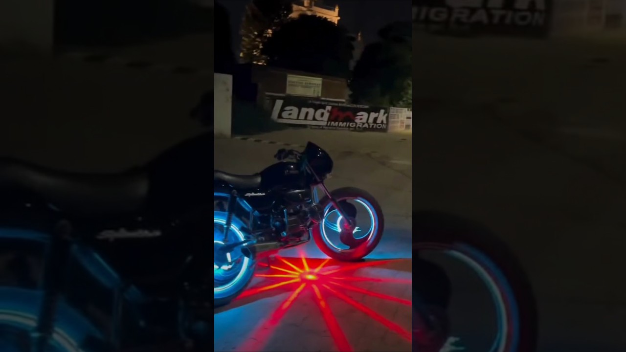 Star light splendor bike install 