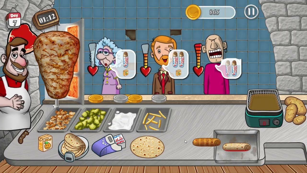 لعبت لعبة اسطورة شورماجزءلاول