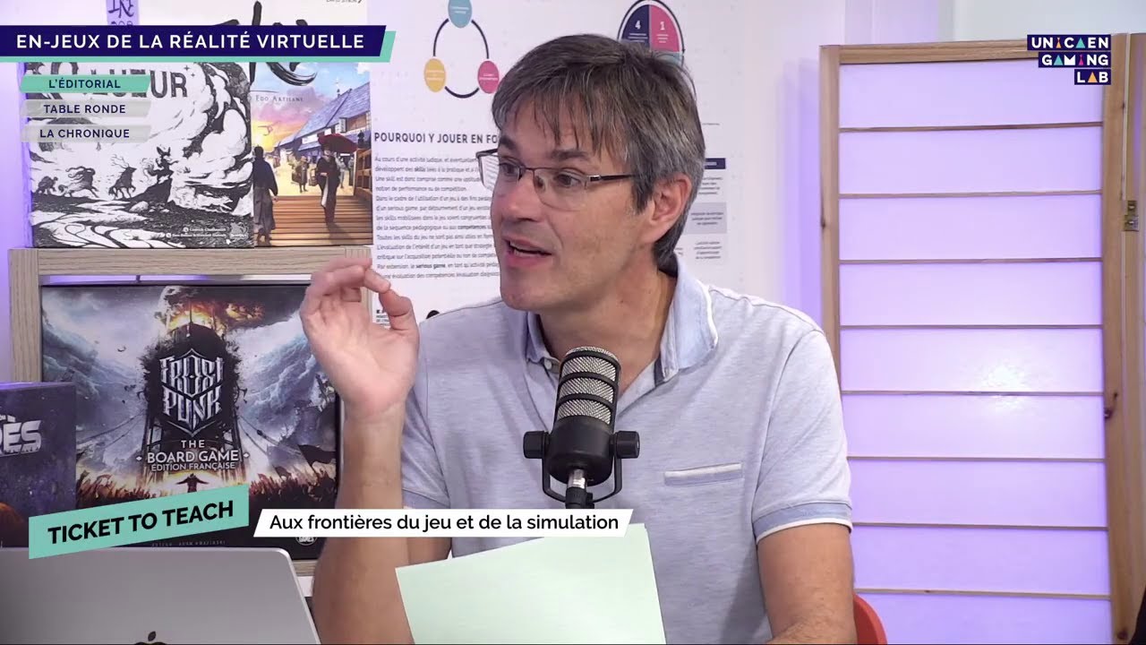 Ticket to Teach #46 —  Aux frontières du jeu et de la simulation