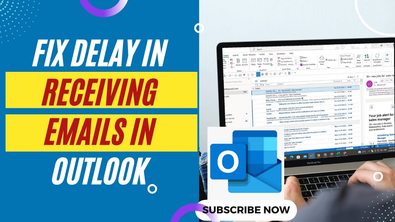 How to Fix Delay in Receiving Emails in Outlook | How to Make Outlook Receive Emails Instantly