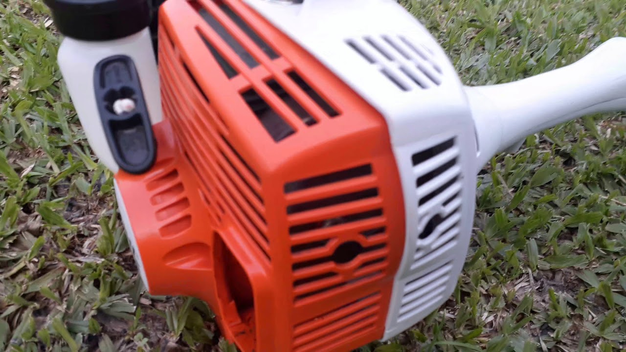 Arranque en frío motoguadaña stihl fs 55| Pablo RG ANDROID