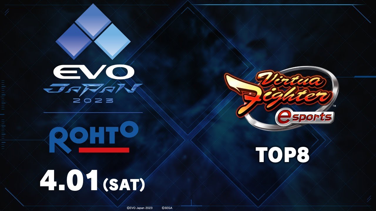 【EVO JAPAN 2023】 Virtua Fighter esports［04 TOP8 2023 04 01］