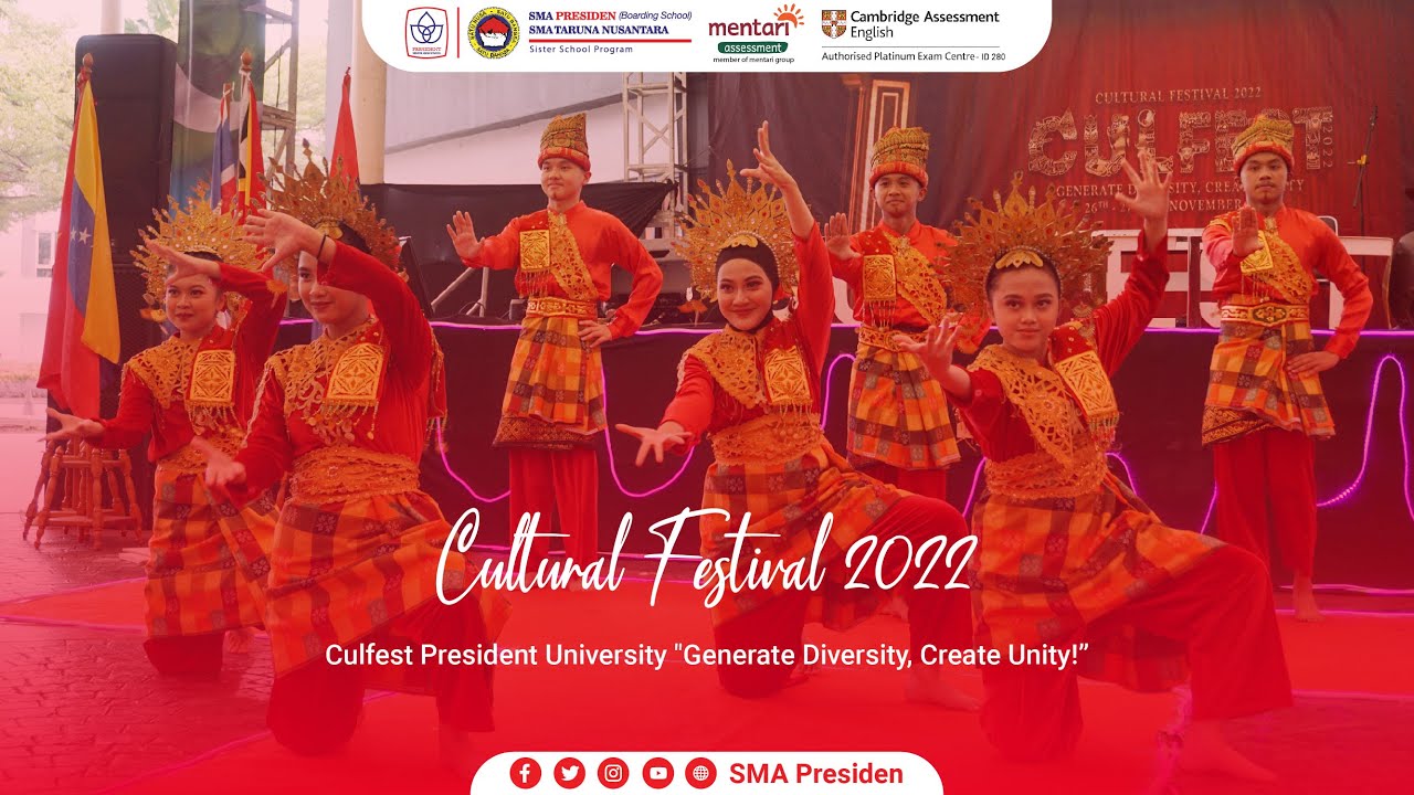 Cultural Festival President University 2022
