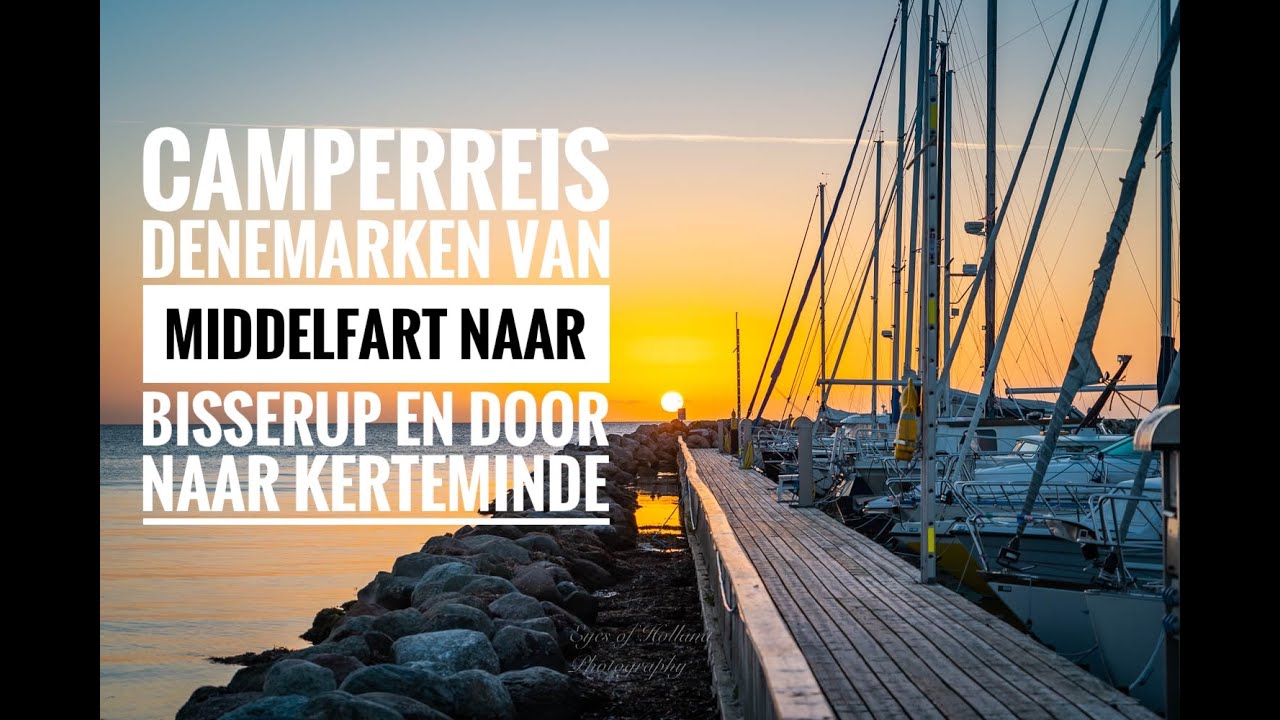 Camperreis Denemarken van de bruinvissen in Middelfart naar Bisserup en door naar Kerteminde