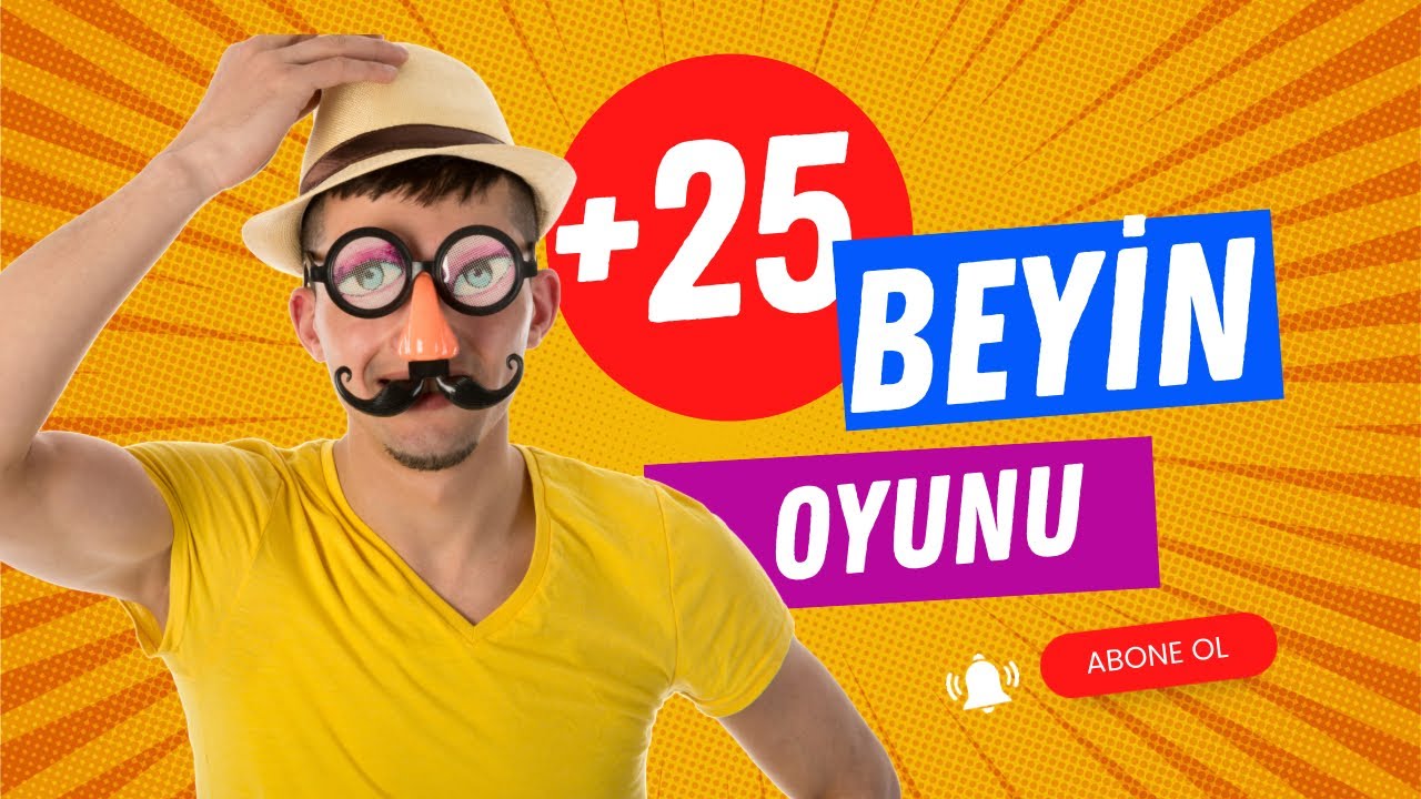 Beyin Oyunları | 25+ Oyun | Beyin Egzersizi | Parmak Oyunları