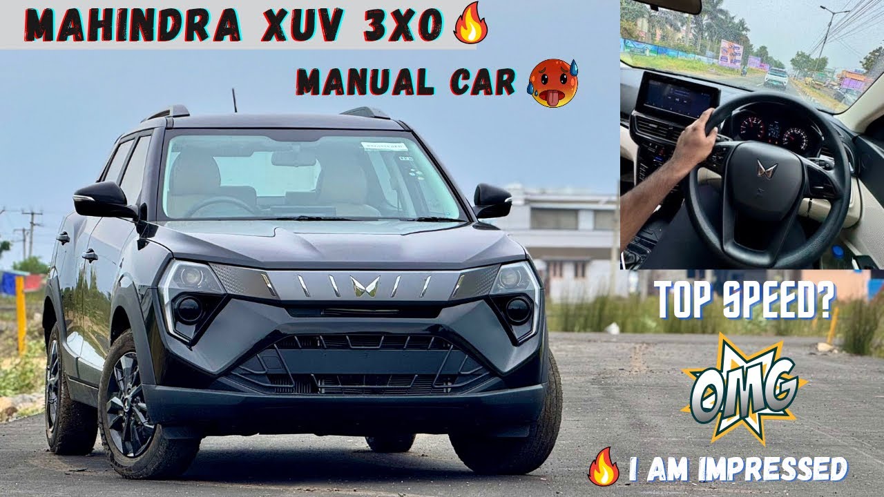Finally Mahindra XUV 3XO🔥/I Am Impressed😻/Feature Rich🤯/9 Lakhs Worth Car🥵/Top Speed/@Track_Twister 