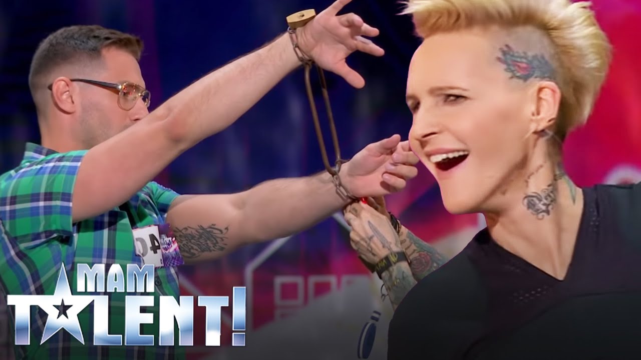 Jak on to zrobił!? Potrzebował tylko jednej ręki! [Mam Talent!]