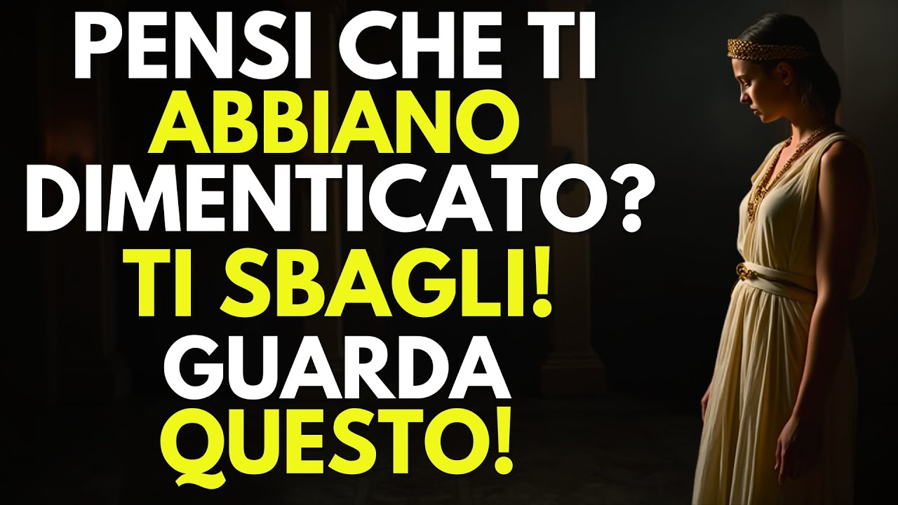 Non Ti Hanno Dimenticato — Ma Questo È Ciò Che Devi Vedere Per Prima Cosa | Verità Stoica