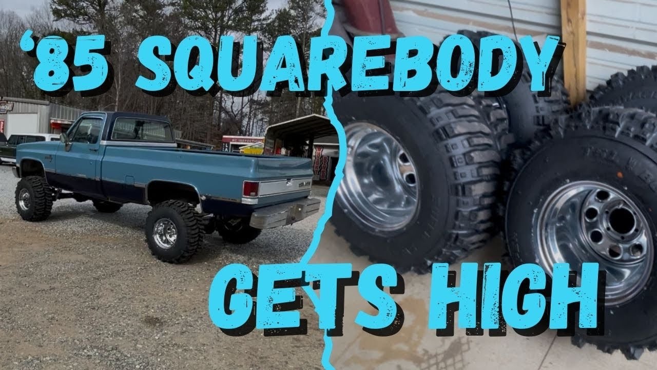 Chevrolet Silverado 1985 года получил лифт подвески!!!