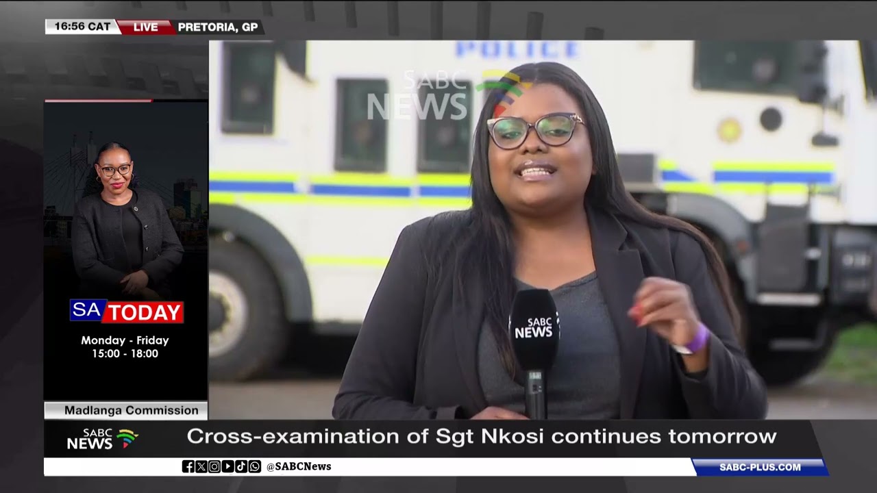 Madlanga Commission | Cross-examination of Sgt Nkosi continues on Friday