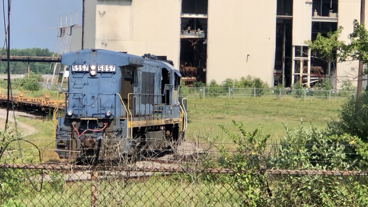 Switching Railroad Customers, Huge Cut Of Rail Cars At Huhtamaki, Short Line Railway Shunting Action