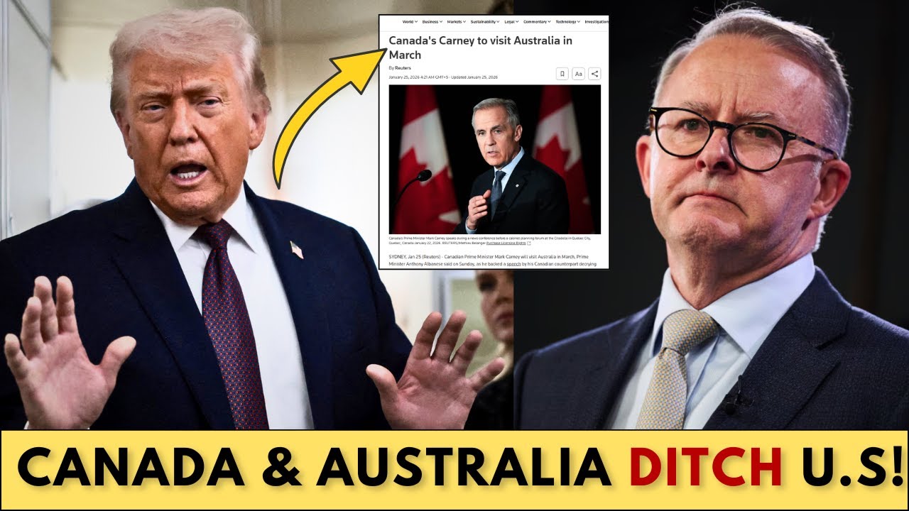 🚨 TRUMP BLASTED: Australia Ditches U S , Carney TAKES CHARGE IN PARLIAMENT!