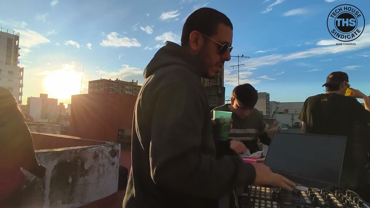 🎵 THS - Tech House Sindicate | Kekar & Nectar Live Set en la Terraza de Caseros 🌇🔥