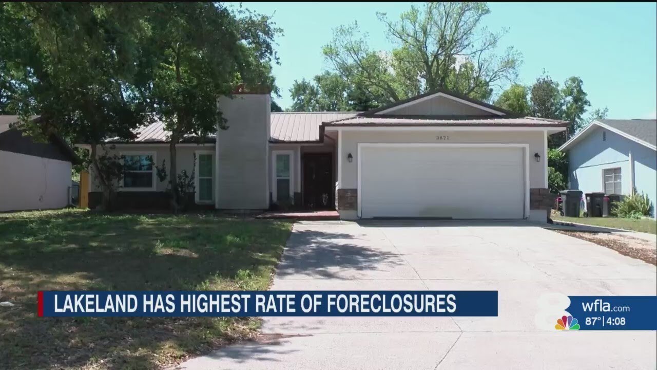 Study: Lakeland area has highest rate of foreclosure activity in country