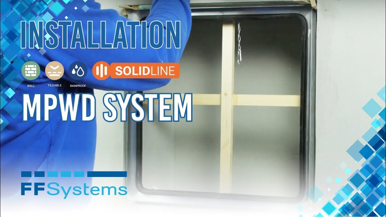 FF System MPWD | Revisionsklappe in Fassade | schlagregendicht | Montagevideo FF Systems