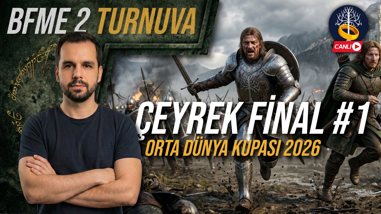 BFME 2: Çeyrek Final (#1) 🏆 Orta Dünya Kupası 2026 | The Battle for Middle-earth II