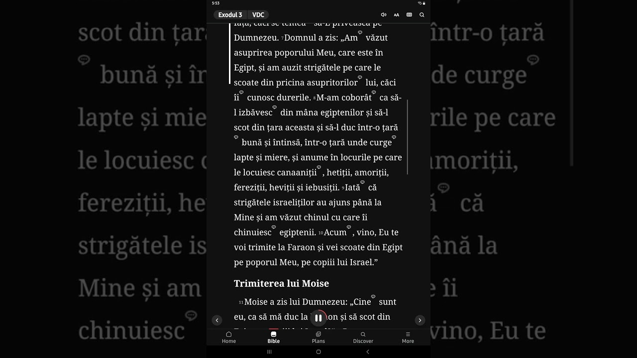 2 Exodul - capitolul complect Biblia audio cu text de urmarire.